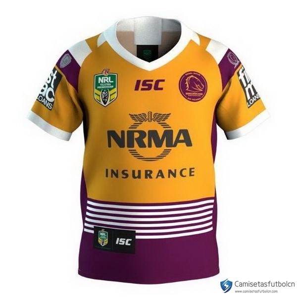 Camiseta Brisbane Broncos 30th Amarillo